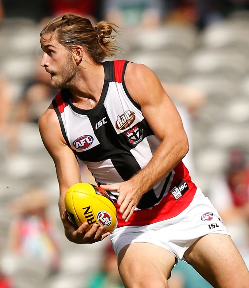 AFL 2016 NAB Challenge - Melbourne v St Kilda Josh Bruce has all the necessary ingredients to make a stamp on 2016, his skipper says - ${keywords}